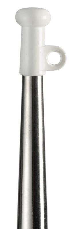 SS conical flagstaff no base 60 cm - foto originale Osculati Srl