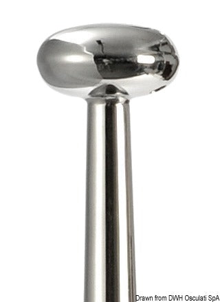 Flagstaff 900 mm Ø 25 mm - foto originale Osculati Srl