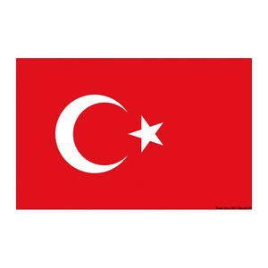 Flag Turkey 50 x 75 cm - foto originale Osculati Srl