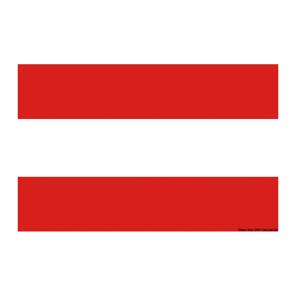 Flag Austria 80 x 120 cm - foto originale Osculati Srl