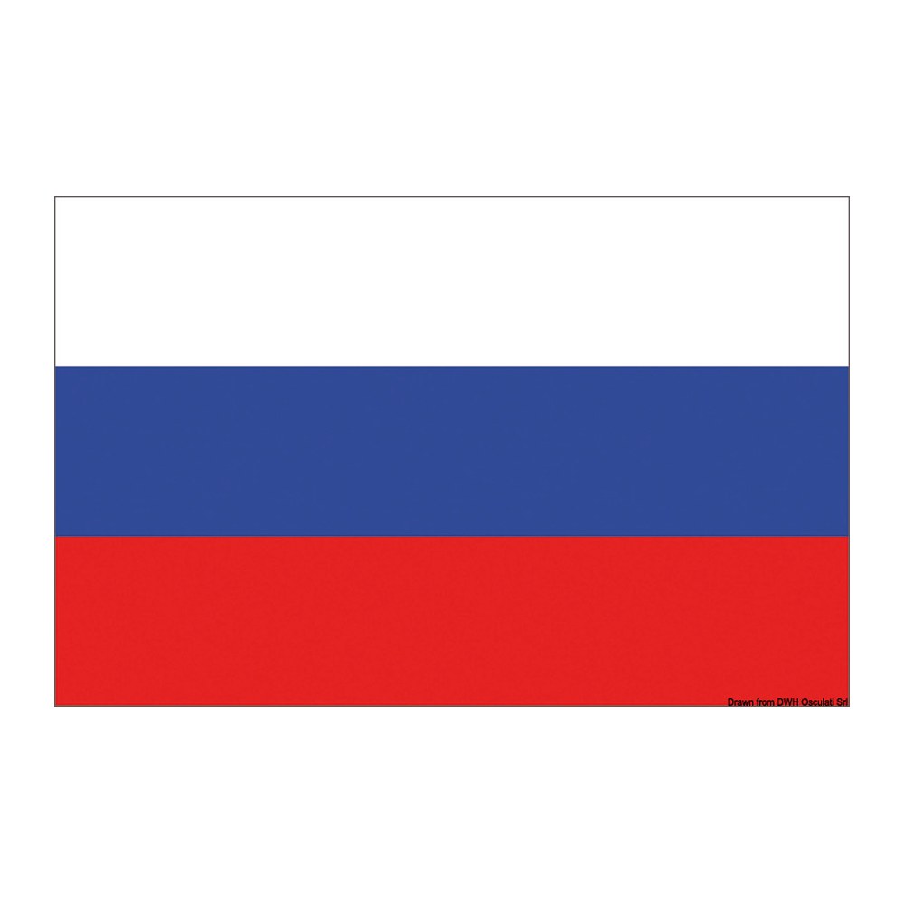 Flag Russia 80 x 120 cm - foto originale Osculati Srl