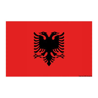 Bandiera Albania 30 x 45 cm