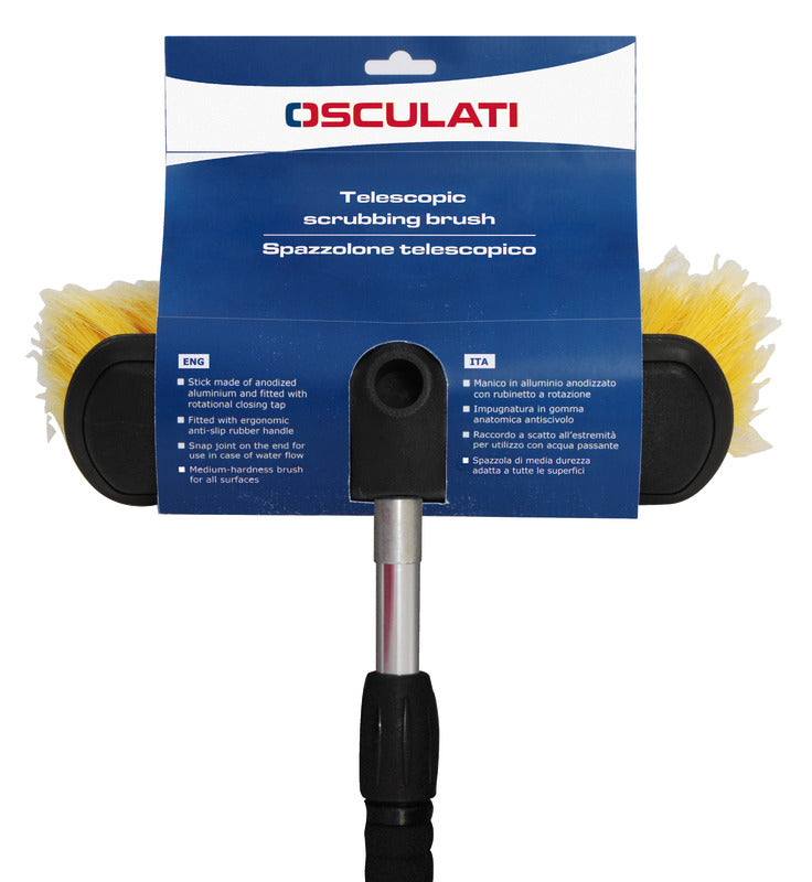 Osculati 5-angle telescopic brush 117/180 cm - foto originale Osculati Srl