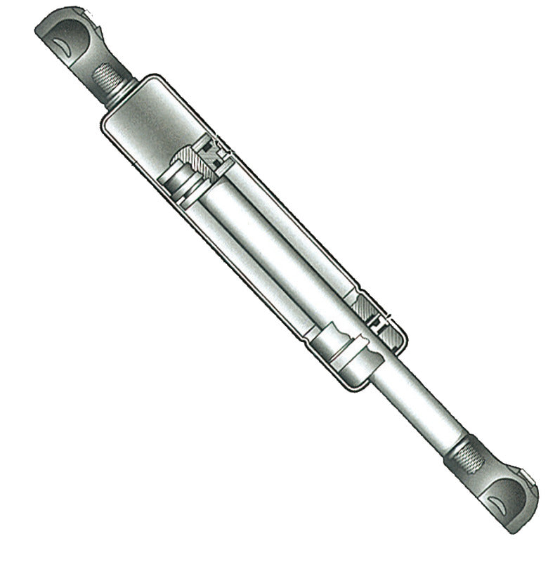 Gas spring w/ball head AISI 316 695 mm 45 kg - foto originale Osculati Srl
