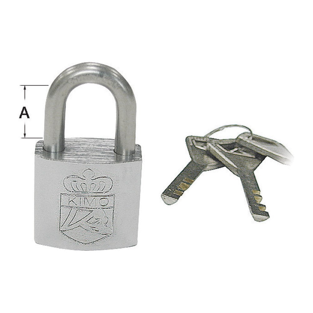 SS padlock 25x19 mm - foto originale Osculati Srl
