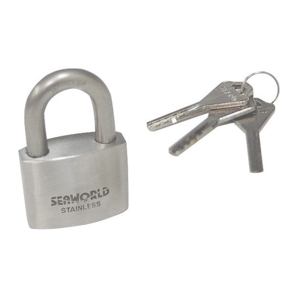 Heavy duty AISI316 padlock arc 50 mm - foto originale Osculati Srl