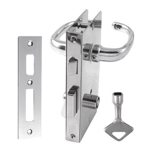 Lock right without handle 133x70 mm - foto originale Osculati Srl