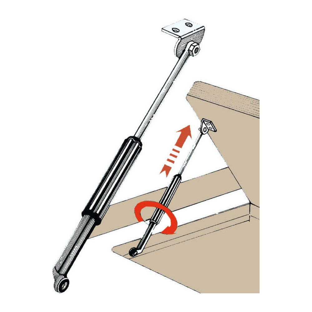 Telescopic adjuster 220/480 mm - foto originale Osculati Srl
