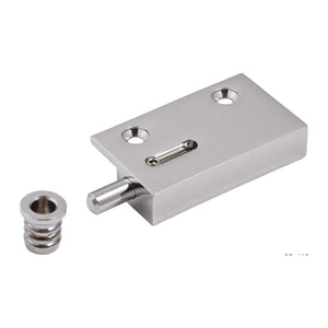 Right+left pin hinge chrome-plated brass 35x60cm - foto originale Osculati Srl