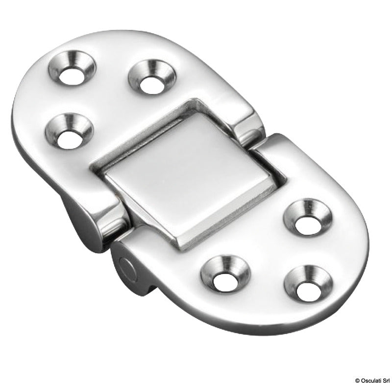 Cerniera inox con fori 89x38 mm - foto originale Osculati Srl