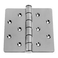 Groot precisiegegoten scharnier AISI316 76x76x152 mm