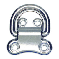 Klapbare ring 4 gaten AISI316 76x76 mm