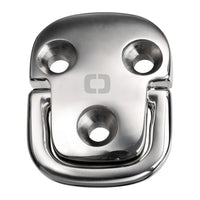 Pad eye quadro 57x45 mm anello 6 mm