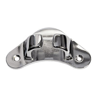 Passacavo prua acciaio inox 105x60 mm
