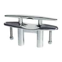Taquet rétractable AISI316 poli miroir 217/203 mm