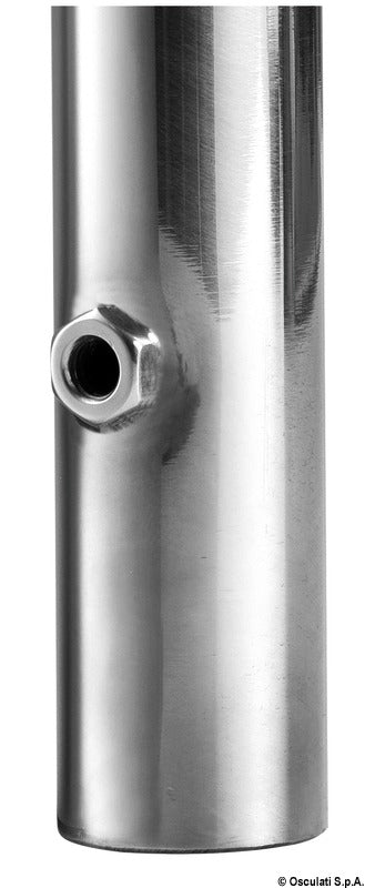 Double stanchion without stud - foto originale Osculati Srl