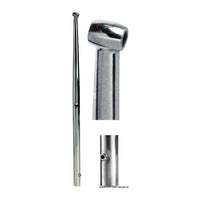 Candeliere inox 740 mm