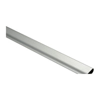 Tubo ovalado anodizado pulido 40x20 mm (pack de 2)