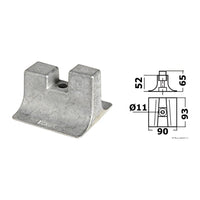 Tecnoseal Anodo piede Yamaha 300/350 HP