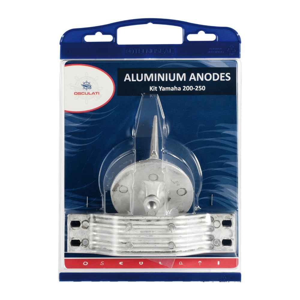 Osculati by Tecnoseal Anode kit for Yamaha outboards 200/250 aluminium - foto originale Osculati Srl
