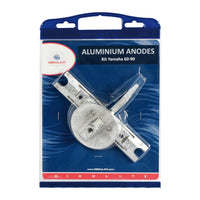 By Tecnoseal Kit de ânodos para fora de borda Yamaha 60/90 zinco