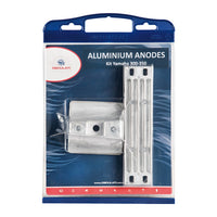 By Tecnoseal Anodeset voor Yamaha 300/350/425 HP aluminium