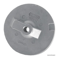 Tecnoseal Ânodo de aleta plana em zinco para Alpha/Bravo 35/300 HP