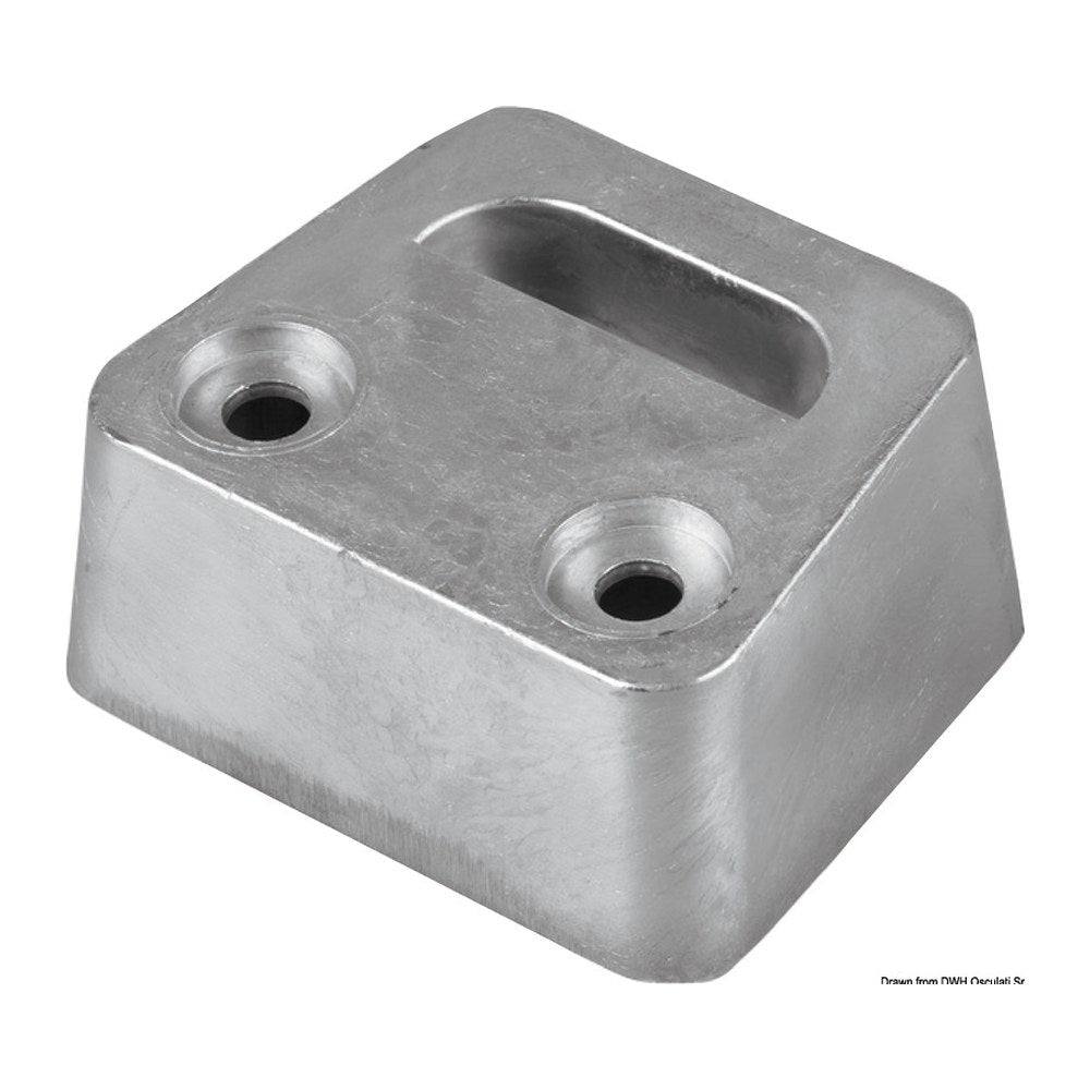 Tecnoseal Aluminium leg anode OMC Cobra DuoProp - foto originale Osculati Srl