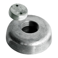 Tecnoseal Anodo a scomparsa Ø mm 120 in magnesio