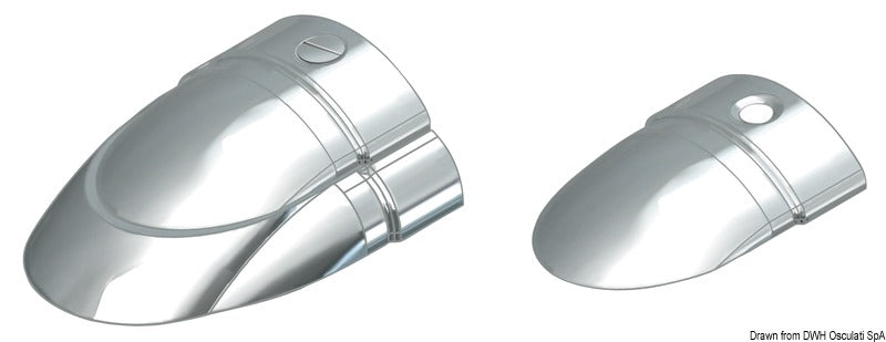Tessilmare SPHAERA 50 fender profile SS end cap for slim base - foto originale Osculati Srl