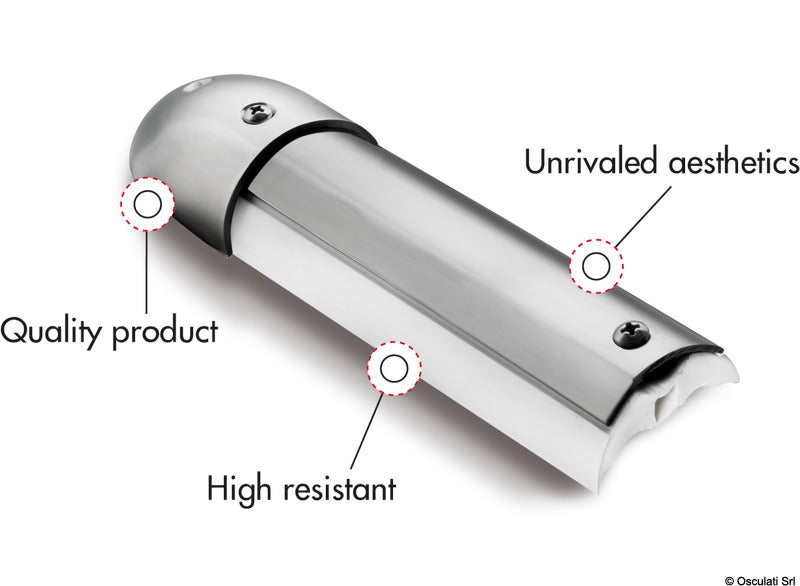 Douglas marine Profile 20 C-shaped deep-drawn AISI 316 (pack of 3) - foto originale Osculati Srl