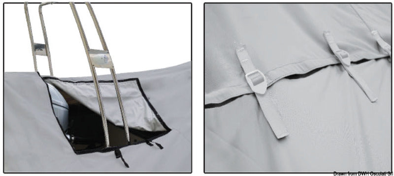 Oceansouth Tailored tarpaulin for dinghies 470/500 cm - foto originale Osculati Srl