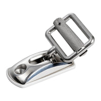 Piastrina/fibbia inox per nastri 30 mm