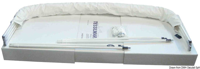TESSILMARE Shade Master Fish white 190/210cm - foto originale Osculati Srl