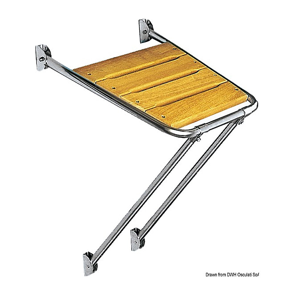 Stern plattform witouth ladder 58x52 cm - foto originale Osculati Srl