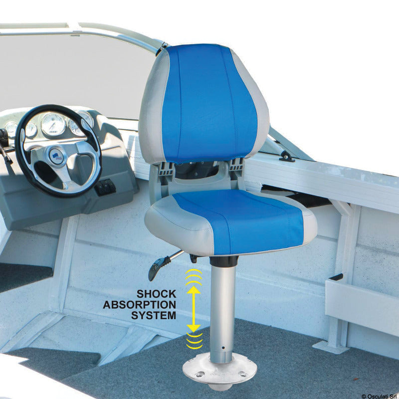 Oceansouth WAVERIDER pedestal telescopic 520/650 mm alu base - foto originale Osculati Srl