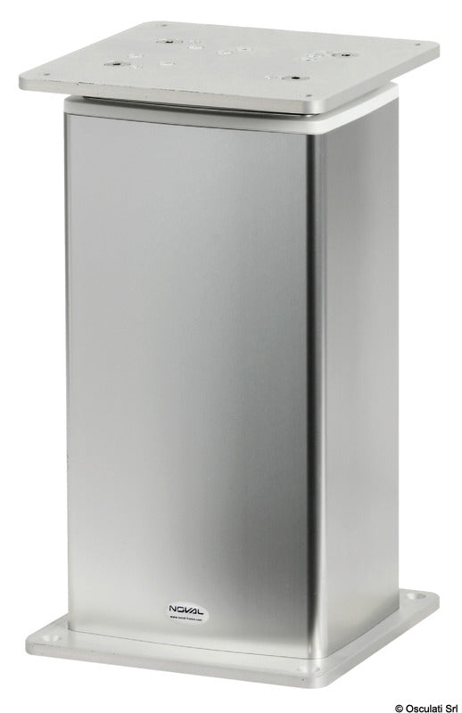 Noval Square aluminum pedestal 3-heights 24V - foto originale Osculati Srl