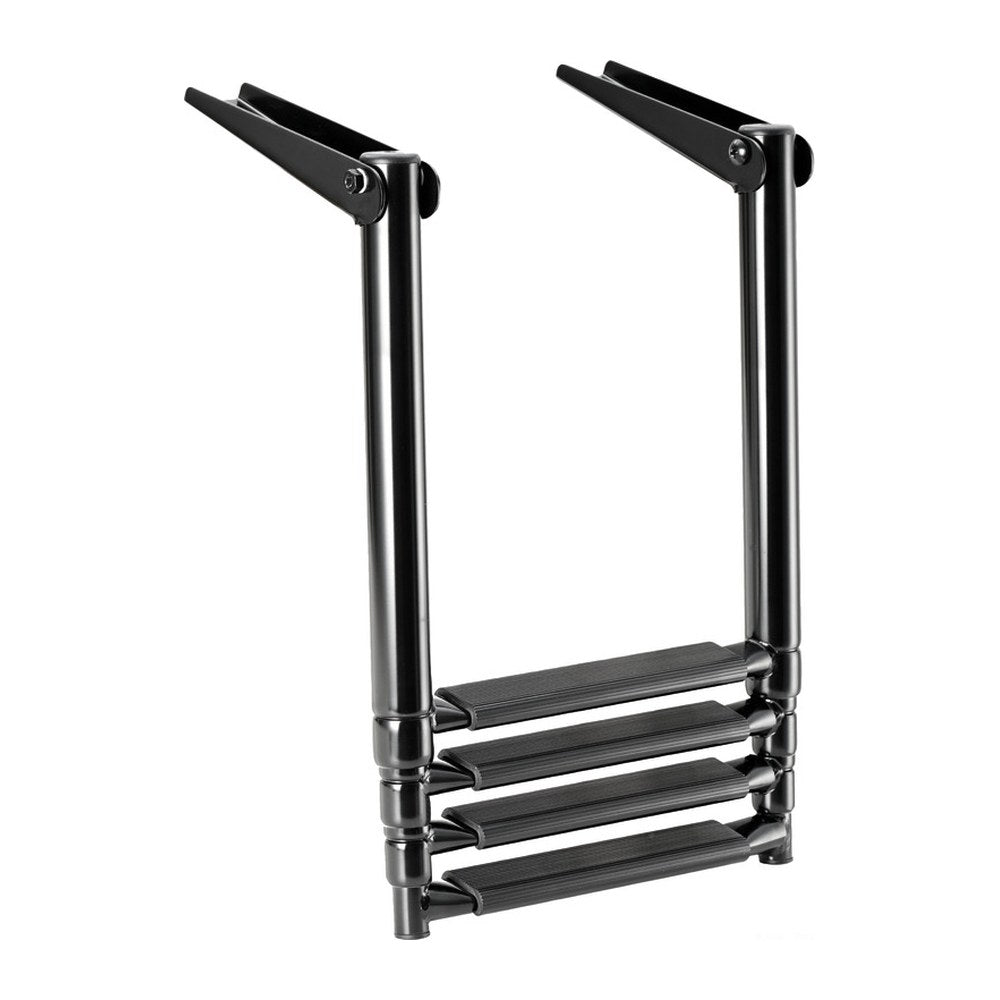 Telescopic ladder f.platforms AISI316 4 steps - foto originale Osculati Srl