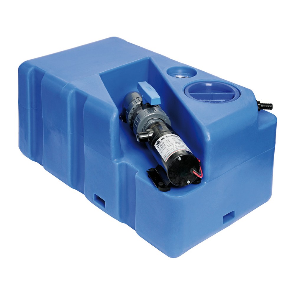 Waste water tank w/horizontal soaker 60 l 24 V - foto originale Osculati Srl