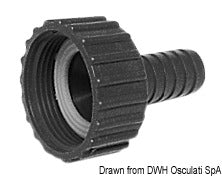 Swivelling hose adaptor straight 25 mm (pack of 10) - foto originale Osculati Srl