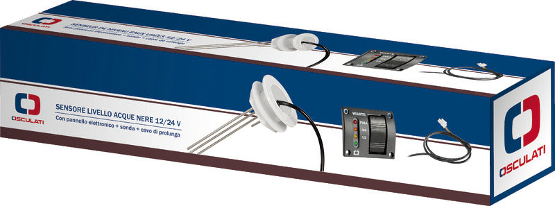 Panel kit + black water level probe - foto originale Osculati Srl