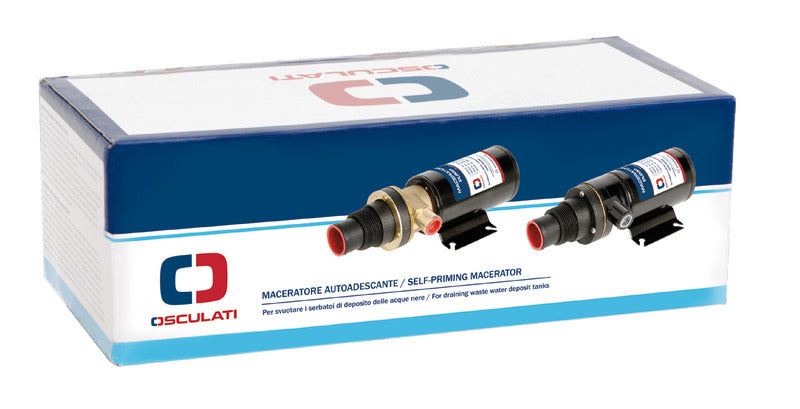 Self-priming macerator 24 V 47 l/min - foto originale Osculati Srl