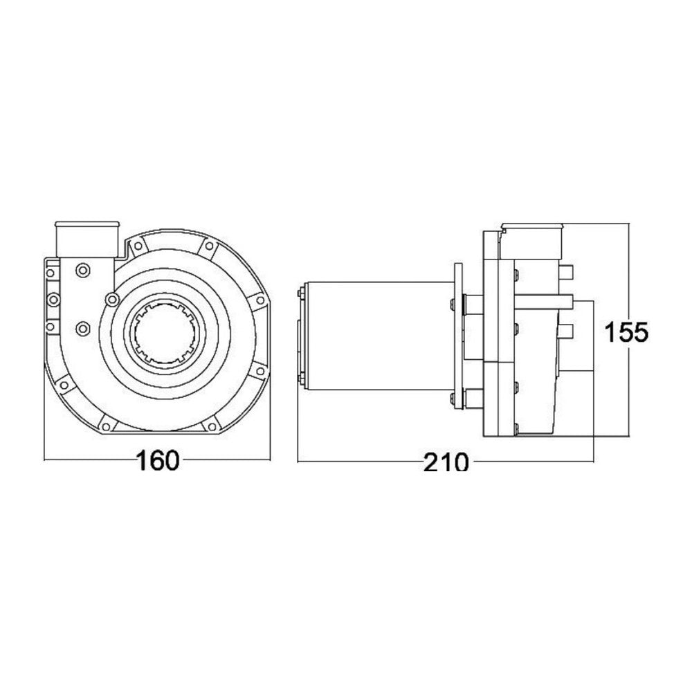 TECMA MAC11 macerator pump 24 V - foto originale Osculati Srl