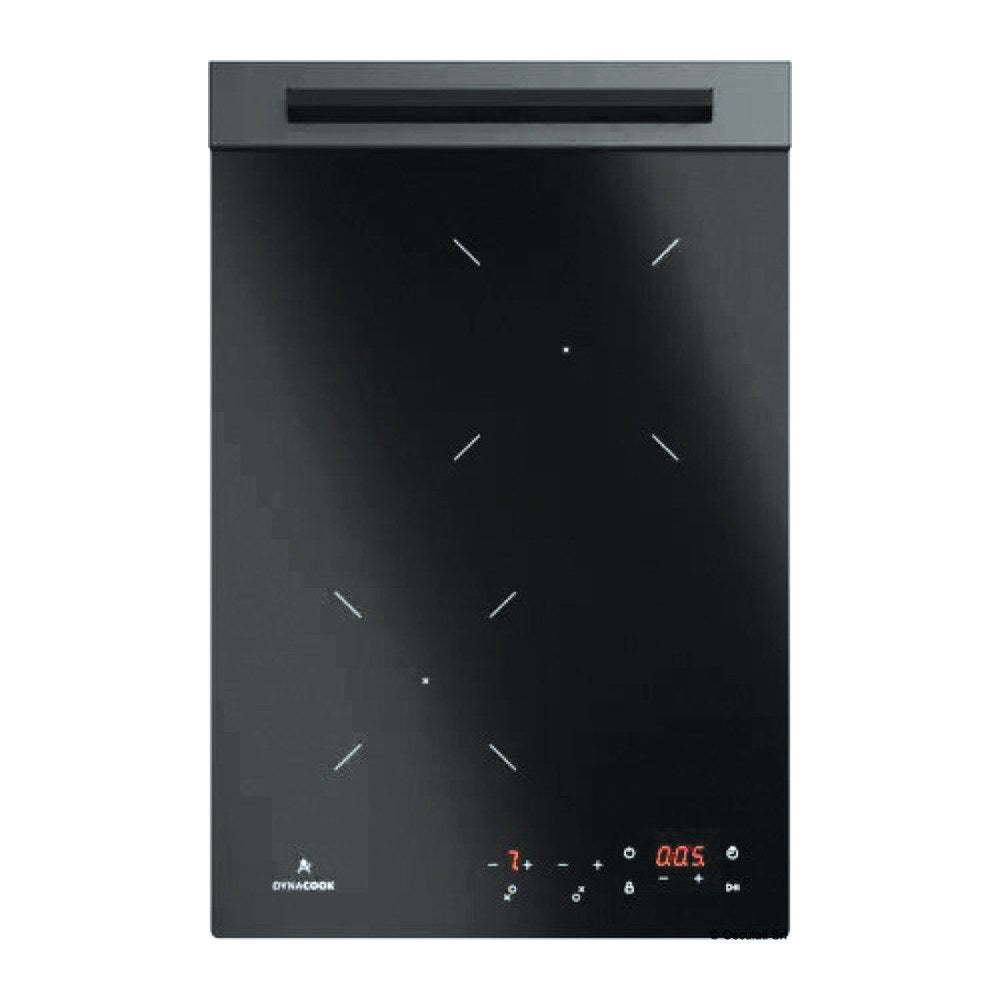 Gas hob mini w/glass top 2 burners 15 W - foto originale Osculati Srl