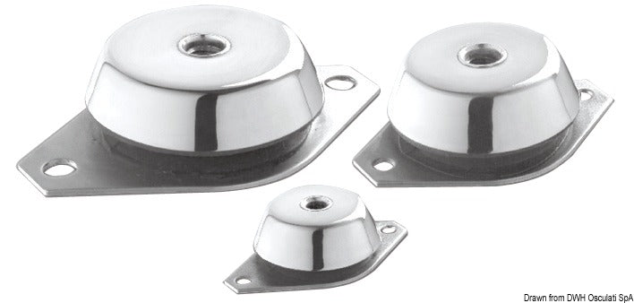 SS anti-vibration support 200 kg - foto originale Osculati Srl