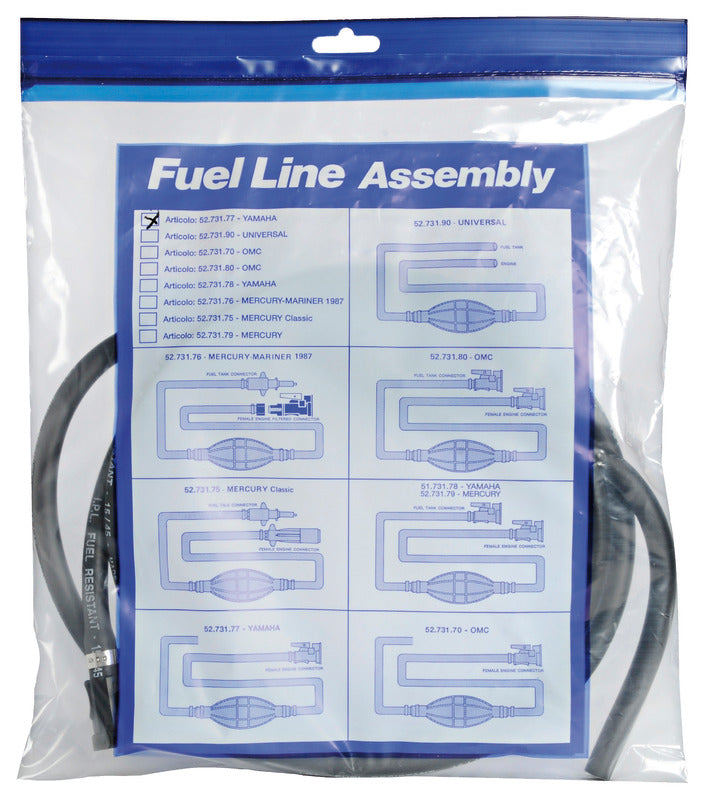 Fuel pipe w/HONDA terminal joint - foto originale Osculati Srl