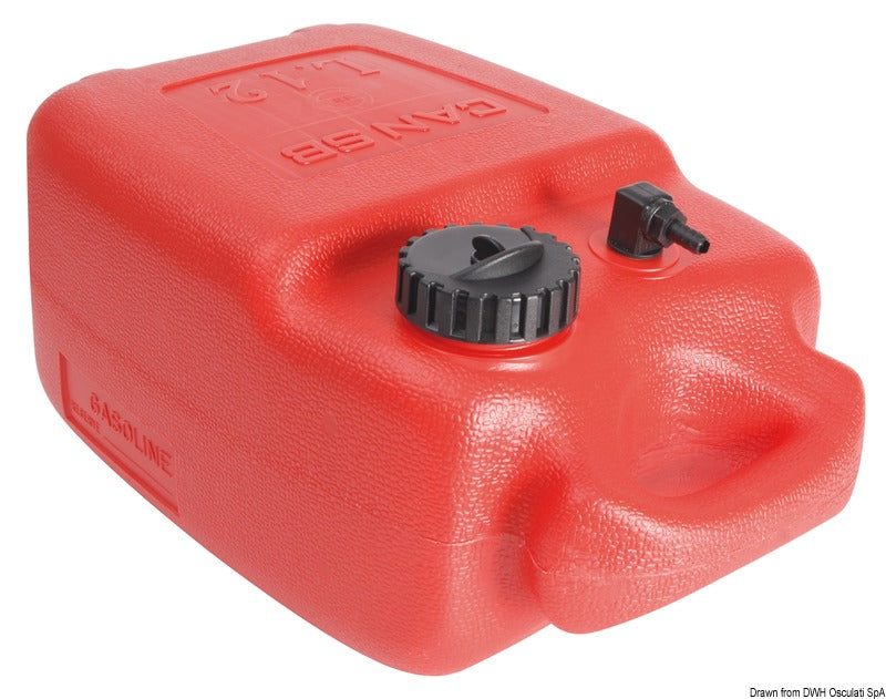 Fuel tank Eltex 12 l - foto originale Osculati Srl