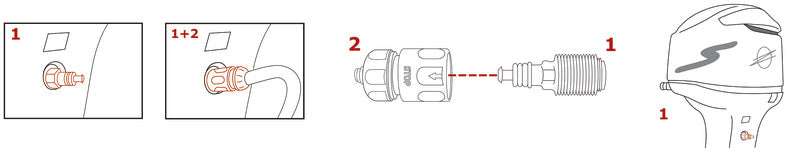 Motor Flusher D JOHNSON - foto originale Osculati Srl