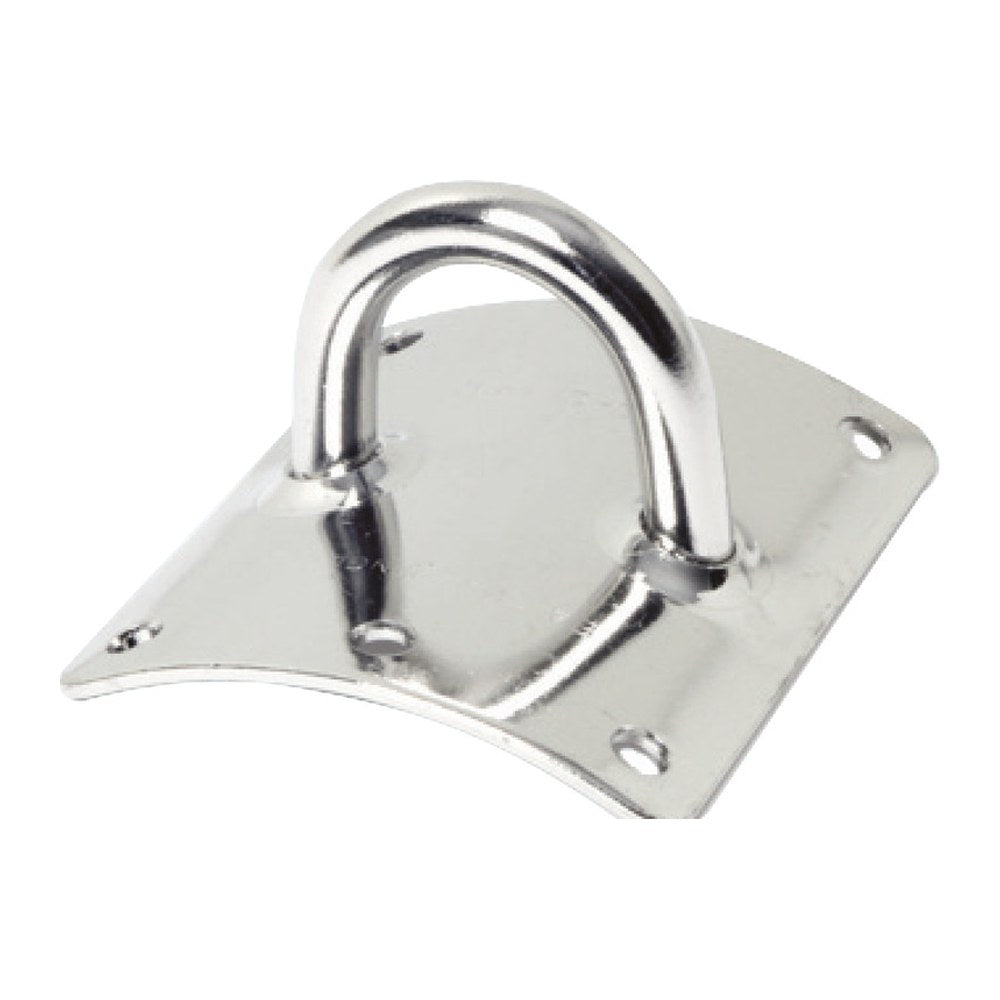 SeaSure SS plate for mast fitting 63x75mm 8 mm - foto originale Osculati Srl