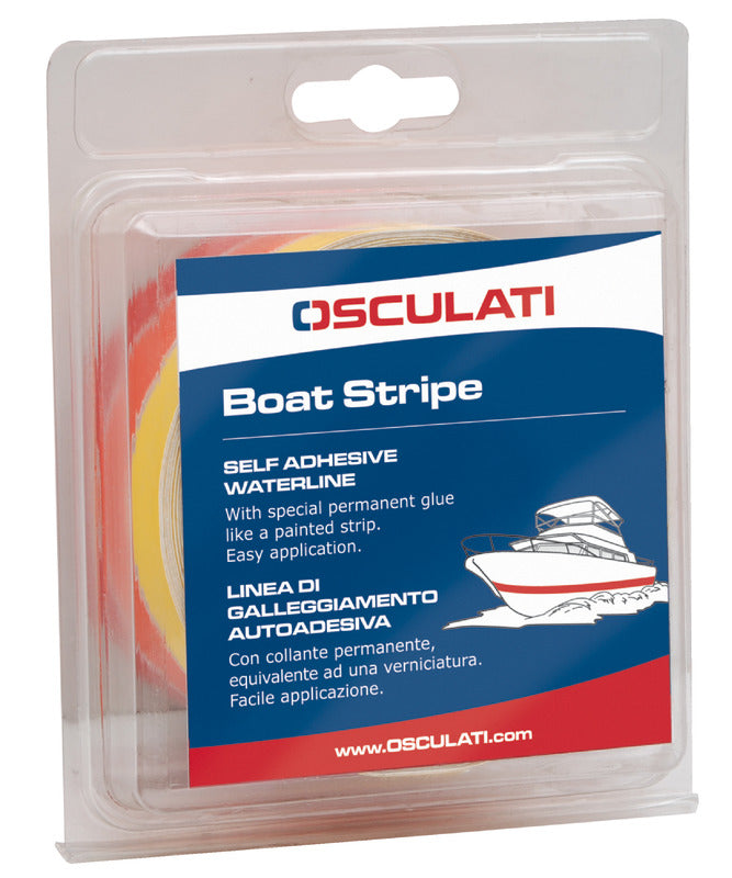 Waterline 3-stripe shading blue 80 mm - foto originale Osculati Srl